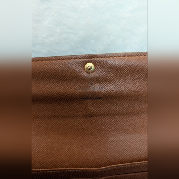 LOUIS VUITTON Monogram Sarah Long Wallet LV ( fair condition ) - Picture 8 of 12